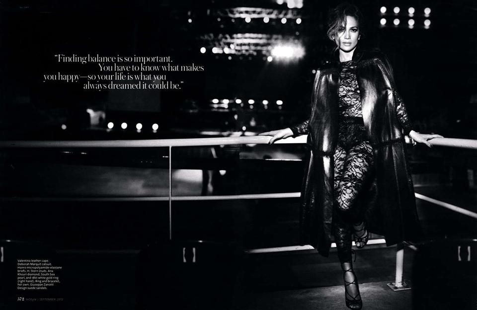 Jennifer Lopez @ Instyle US Magazine September 2012