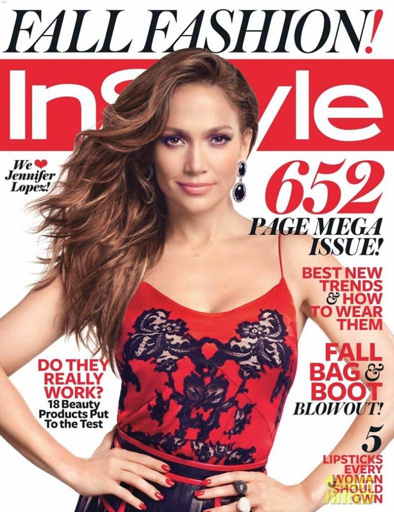 Jennifer Lopez @ Instyle US Magazine September 2012