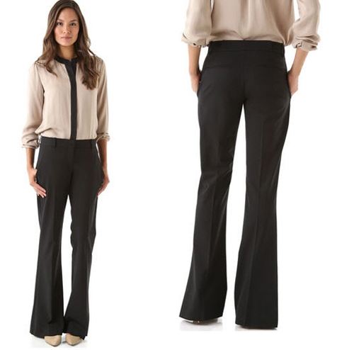 แฟชั่น ชุดทำงาน แบบกางเกง สวย เท่ คล่องตัว