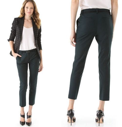 แฟชั่น ชุดทำงาน แบบกางเกง สวย เท่ คล่องตัว