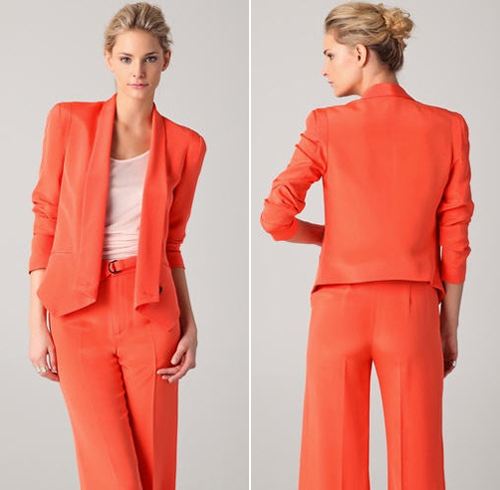 แฟชั่น ชุดทำงาน แบบกางเกง สวย เท่ คล่องตัว