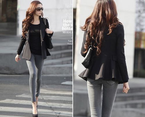 แฟชั่น ชุดทำงาน แบบกางเกง สวย เท่ คล่องตัว