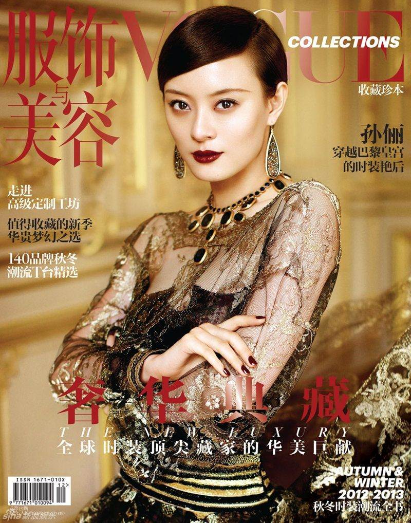 Sun Li @ Vogue China Collections A/W 2012