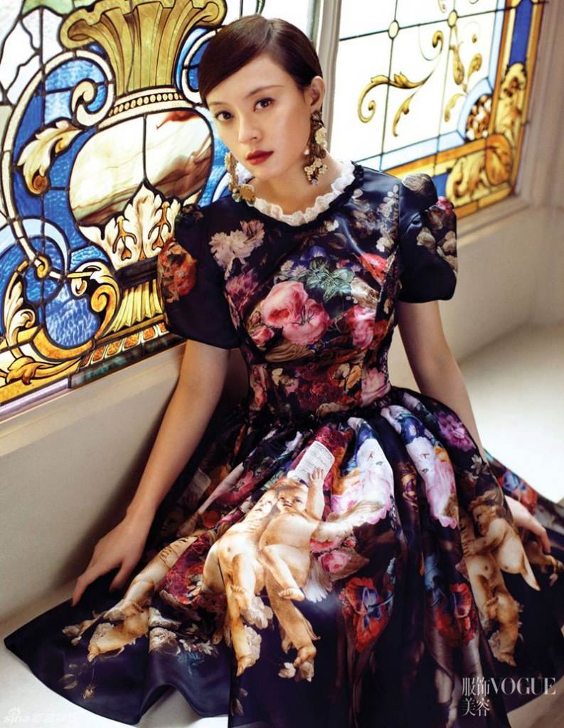 Sun Li @ Vogue China Collections A/W 2012