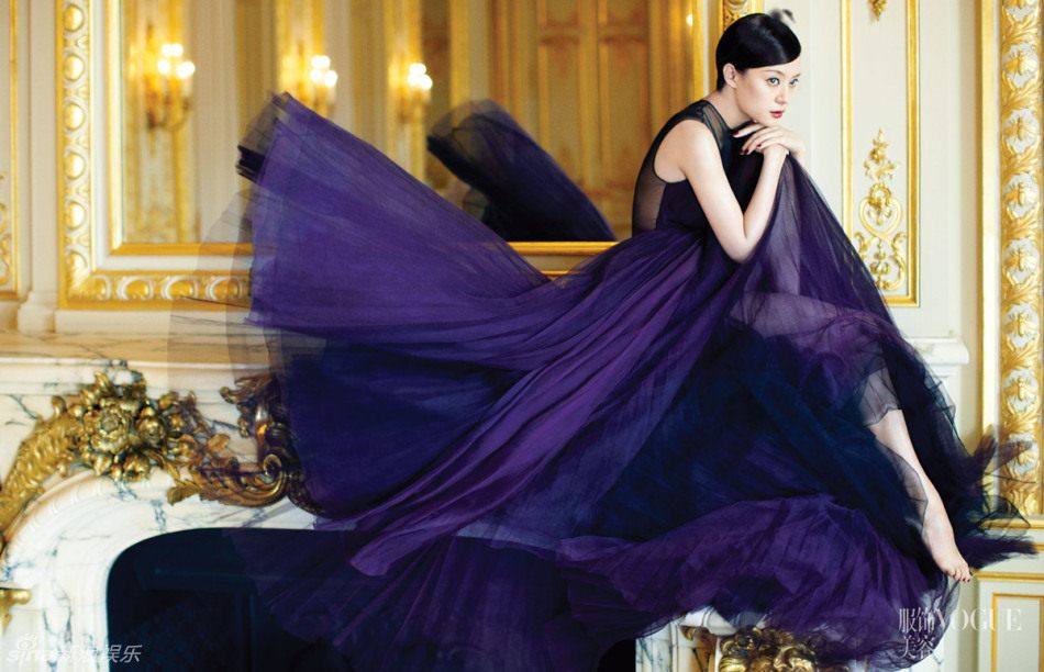 Sun Li @ Vogue China Collections A/W 2012