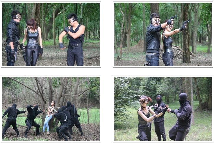 เบื้องหลังกองถ่าย ป่านางเสือ2 สวย หล่อทุกคน