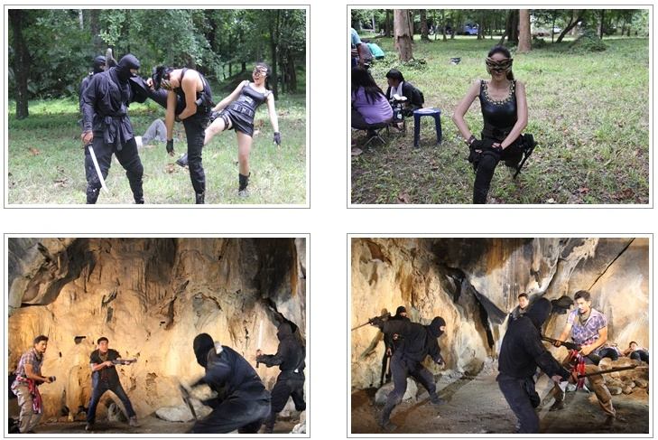 เบื้องหลังกองถ่าย ป่านางเสือ2 สวย หล่อทุกคน