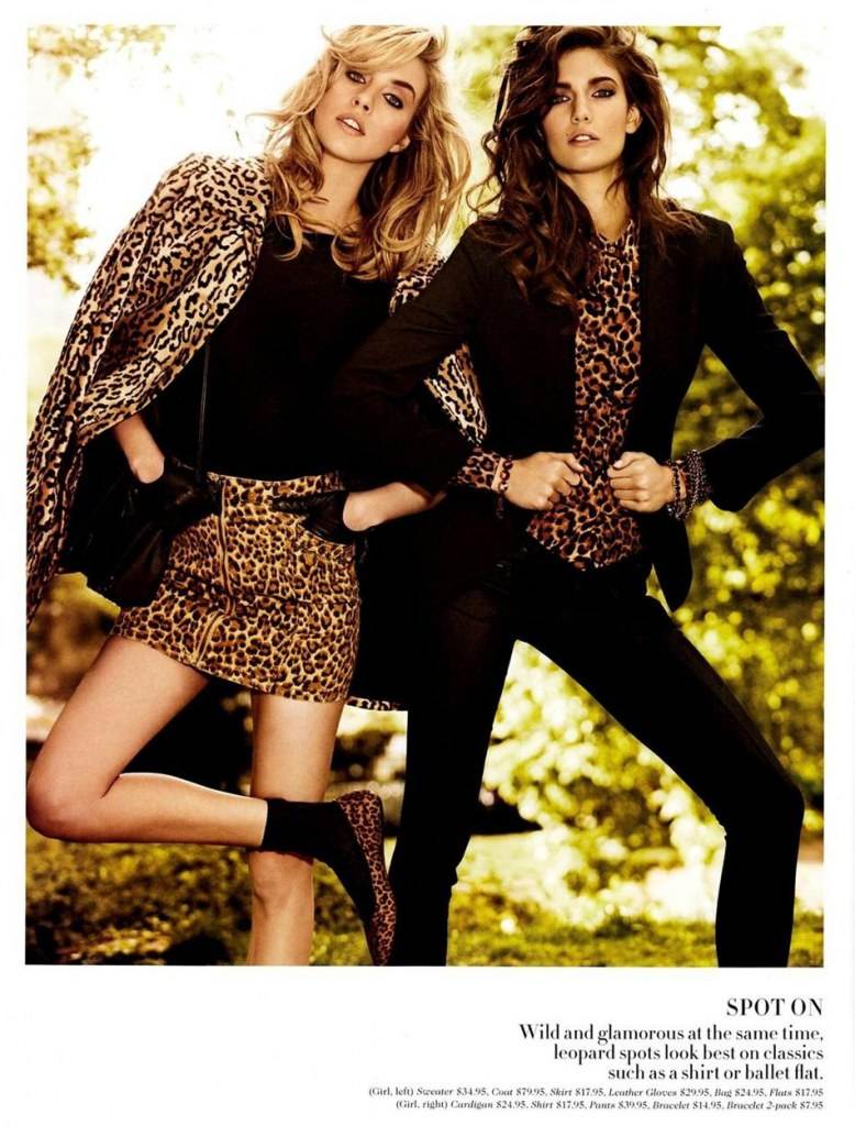 Kendra Spears & Julia Frauche @ H&M Magazine Fall 2012