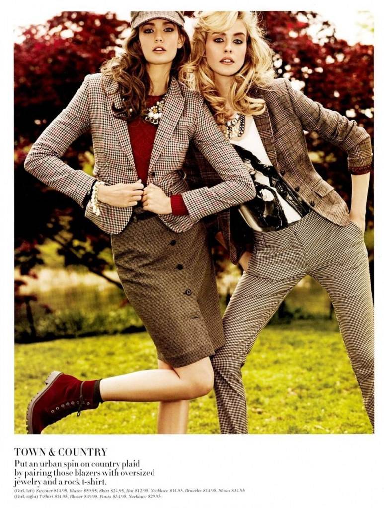 Kendra Spears & Julia Frauche @ H&M Magazine Fall 2012