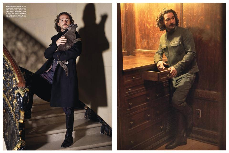 Shia LaBeouf @ L'Uomo Vogue Italia September 2012
