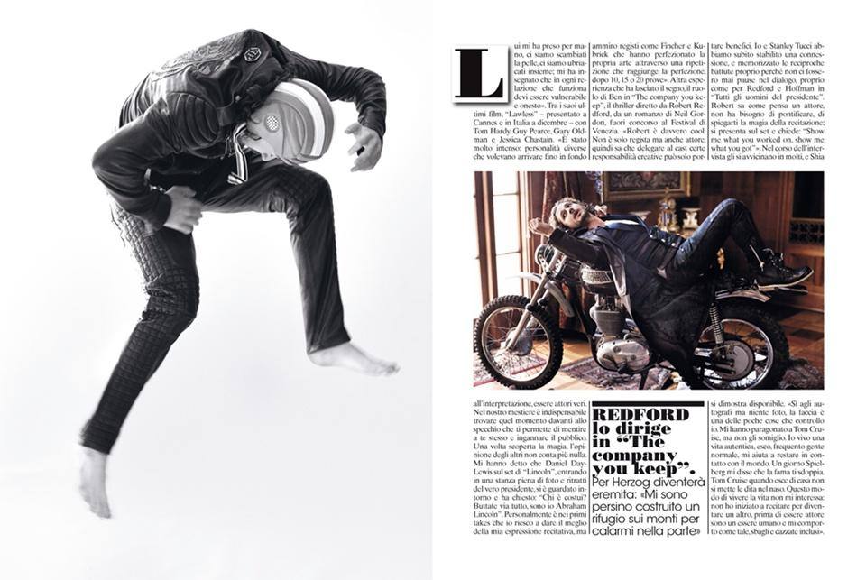 Shia LaBeouf @ L'Uomo Vogue Italia September 2012