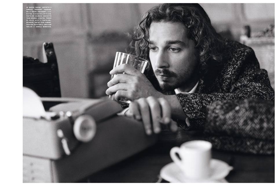 Shia LaBeouf @ L'Uomo Vogue Italia September 2012