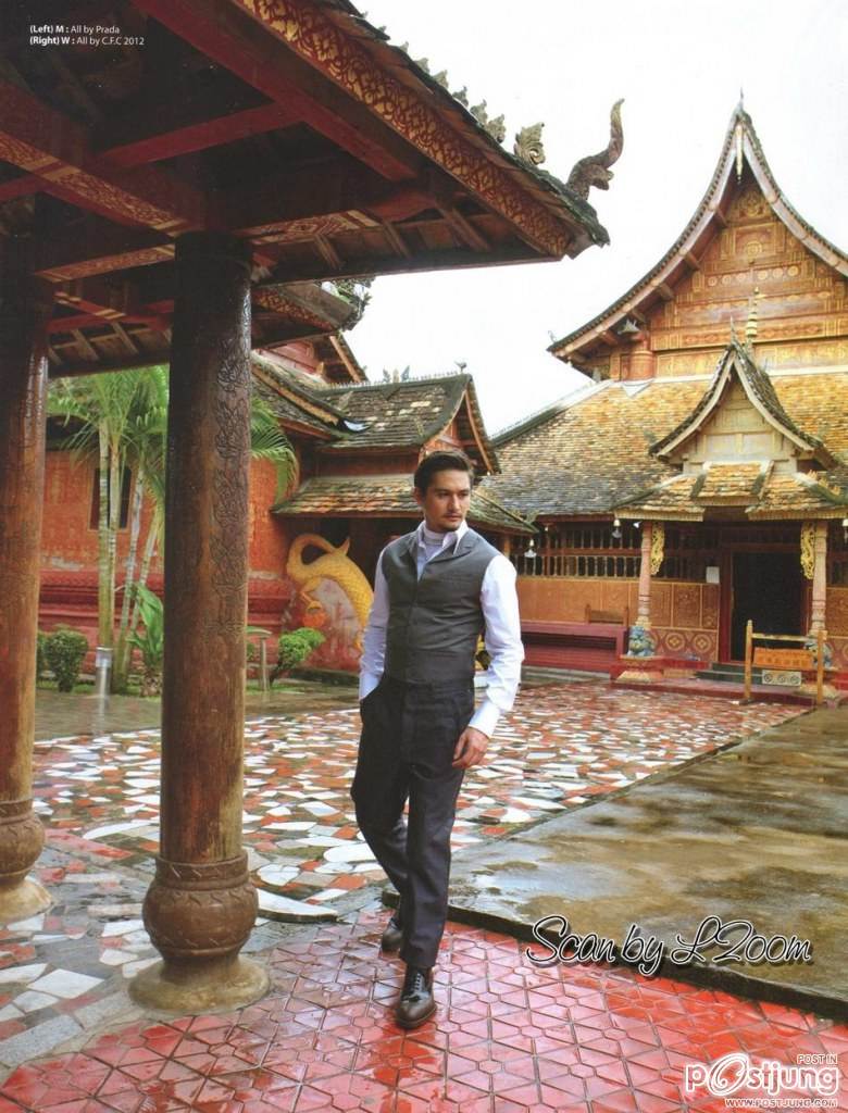 อนันดา เอเวอริงแฮม & โอซา แวง @ HONEYMOON+TRAVEL no.123 September 2012