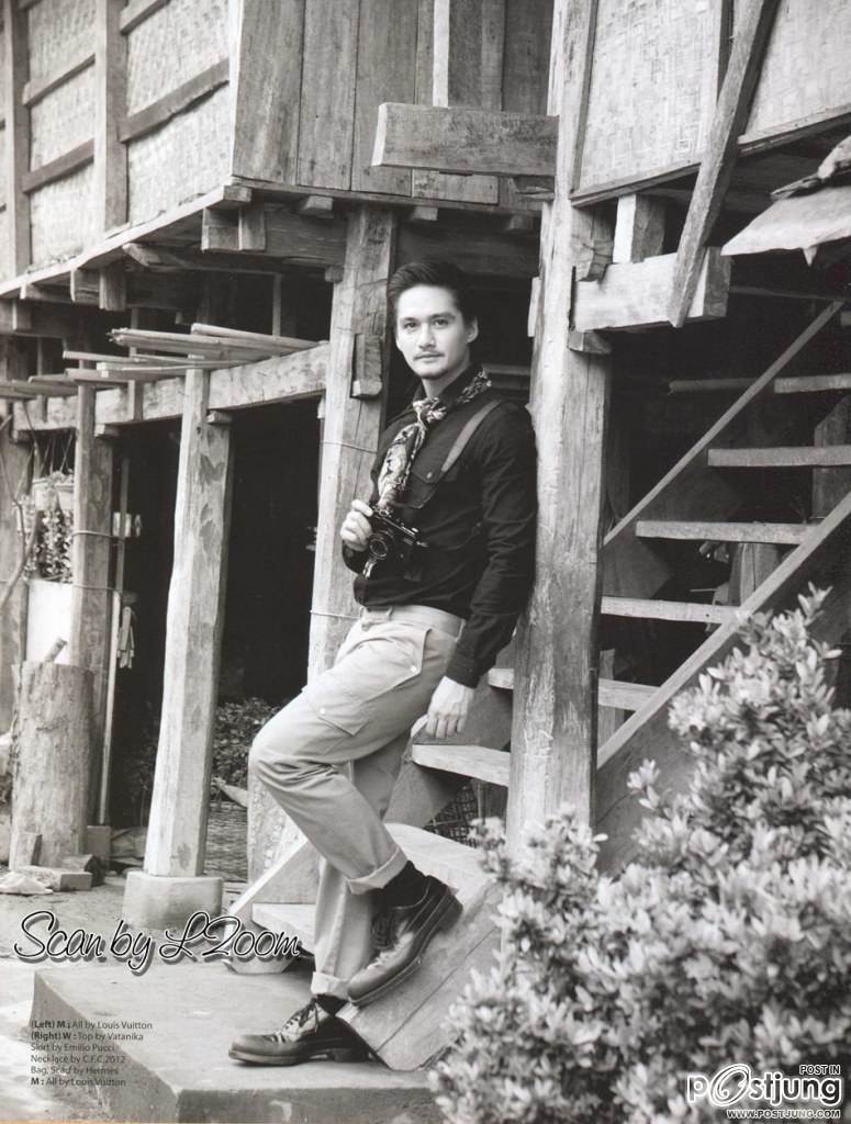 อนันดา เอเวอริงแฮม & โอซา แวง @ HONEYMOON+TRAVEL no.123 September 2012