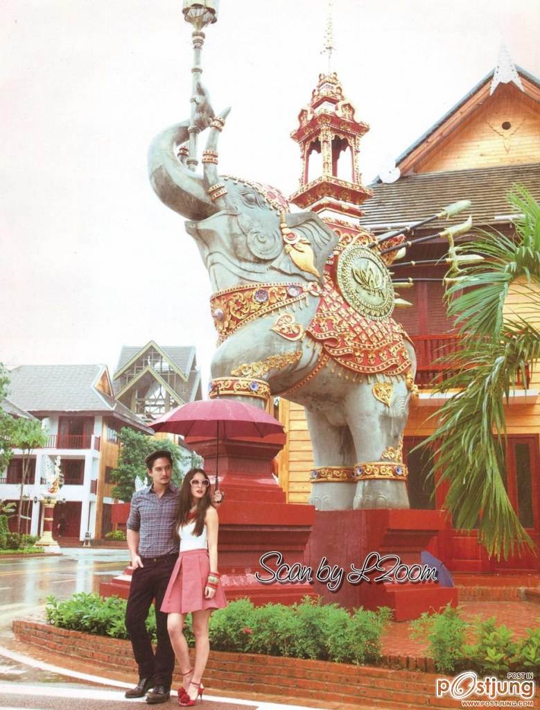 อนันดา เอเวอริงแฮม & โอซา แวง @ HONEYMOON+TRAVEL no.123 September 2012