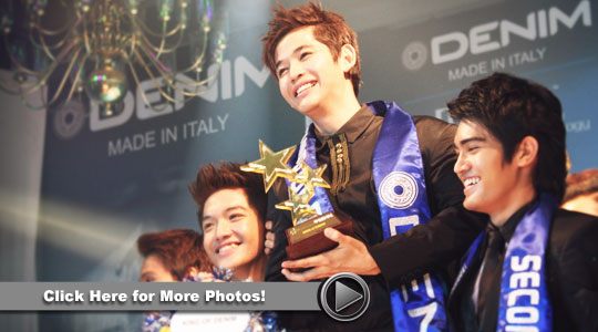 การประกวดหนุ่มหล่อพม่า King of Denim 2012 Contest