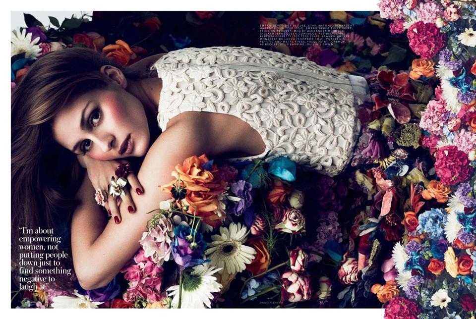 Olivia Palermo @ Instyle UK October 2012