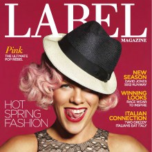 Pink @ Label Magazine September 2012