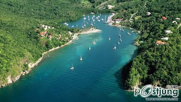 9. Marigot Bay, Saint Lucia