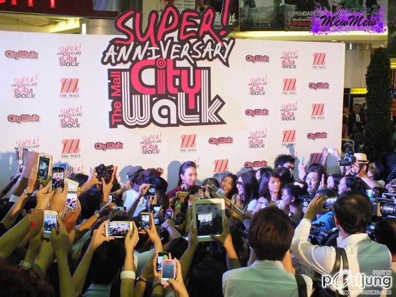 สวยเฉี่ยว @Super! Anniversary The mall City Walk !!