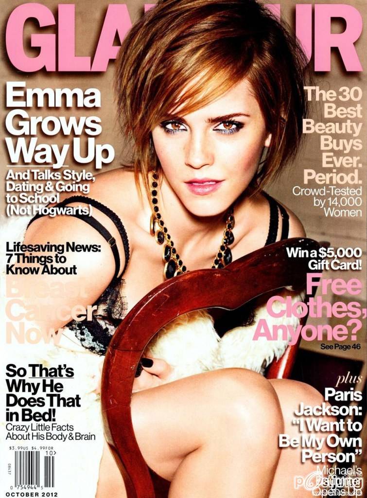 Emma Watson @ Glamour USA October 2012