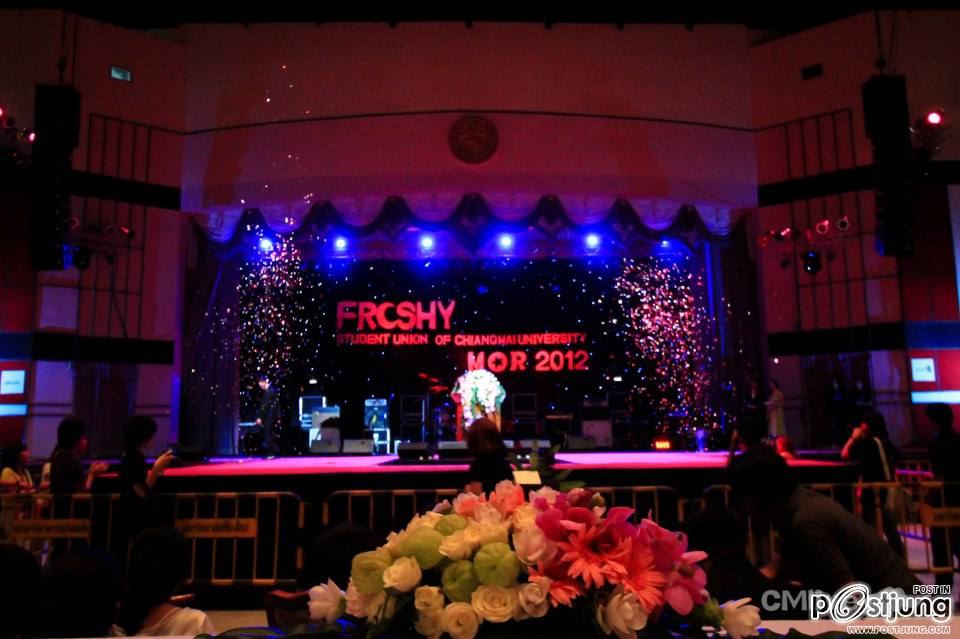 การแสดงเดินแบบ @Freshy Mor CMU 2012