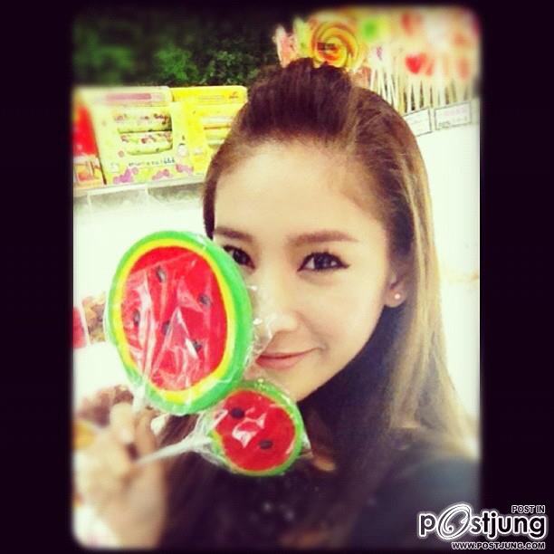 แตงโม ภัทรธิดา รูปจาก IG @babymelony และ @melonyforfan