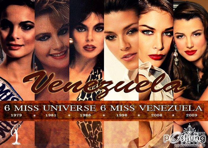19 มงกุฎตำนานแห่ง Miss Venezuela