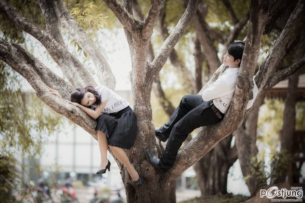 น้องเตี้ยม และ น้องติ๊ ตัวแทนจากคณะศิลปศาสตร์