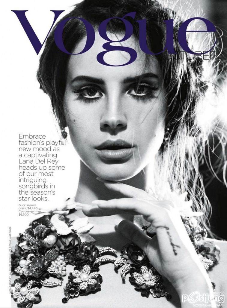 Lana Del Rey @ Vogue Australia October 2012