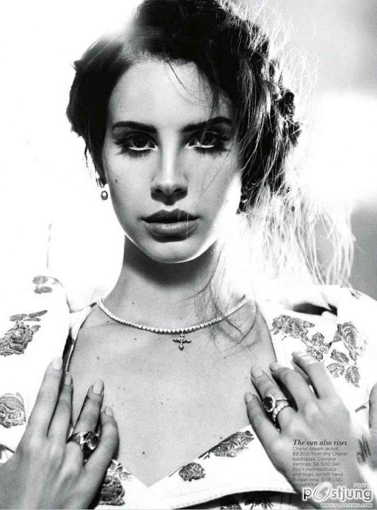 Lana Del Rey @ Vogue Australia October 2012