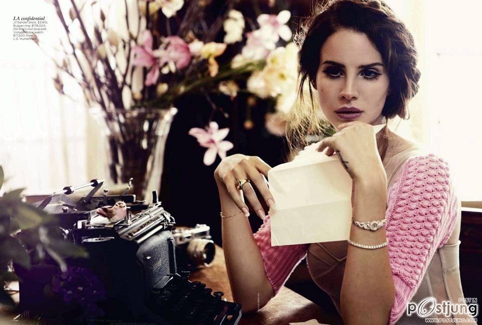 Lana Del Rey @ Vogue Australia October 2012