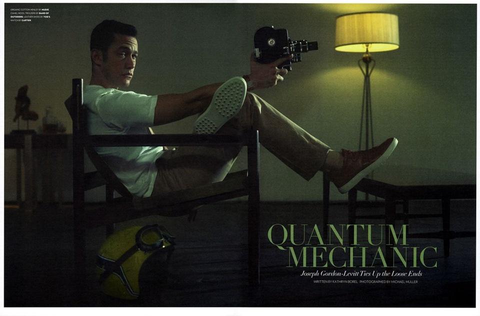 Joseph Gordon-Levitt @ FLAUNT issue 123 Fall 2012