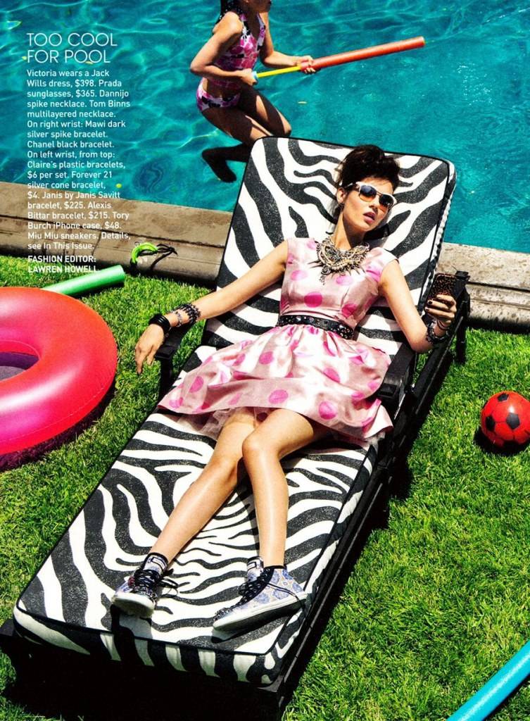 Victoria Justice @ Teen Vogue October 2012