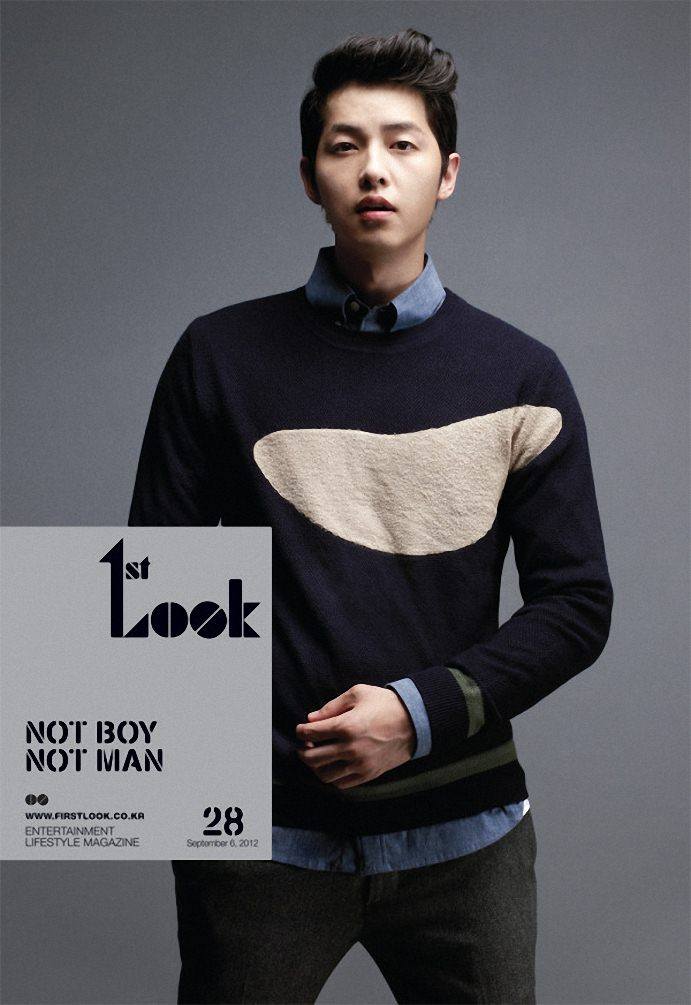 Song Joong Ki @ 1st Look Magazine vol.28 September 2012