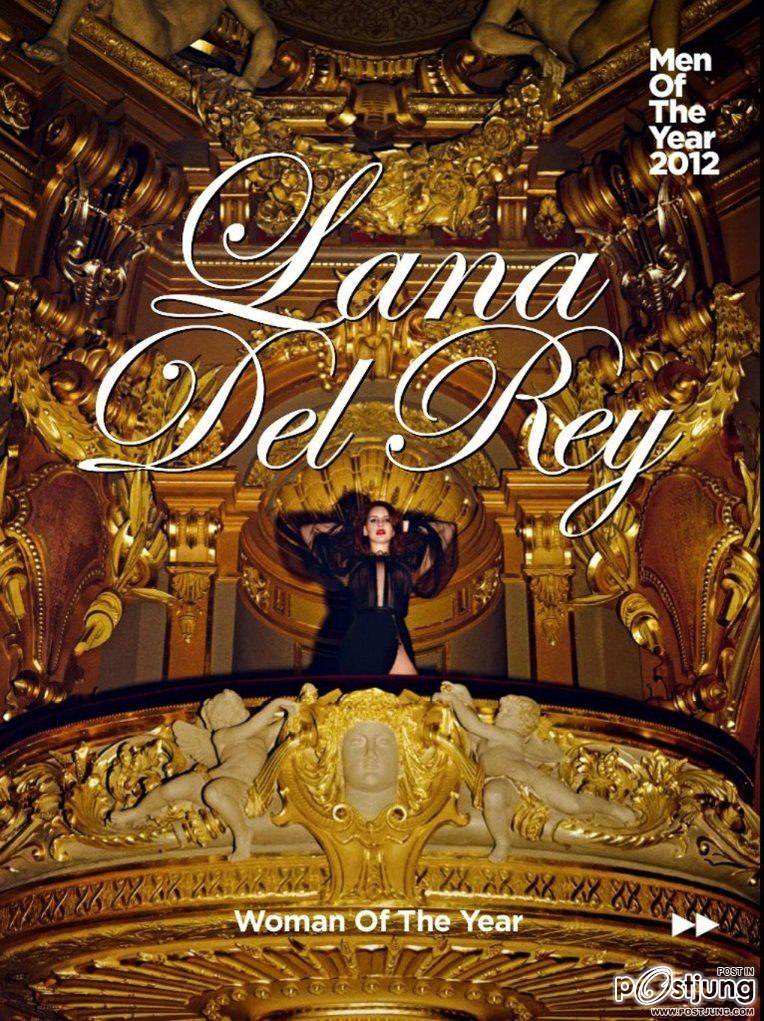 Lana Del Rey @ GQ UK October 2012