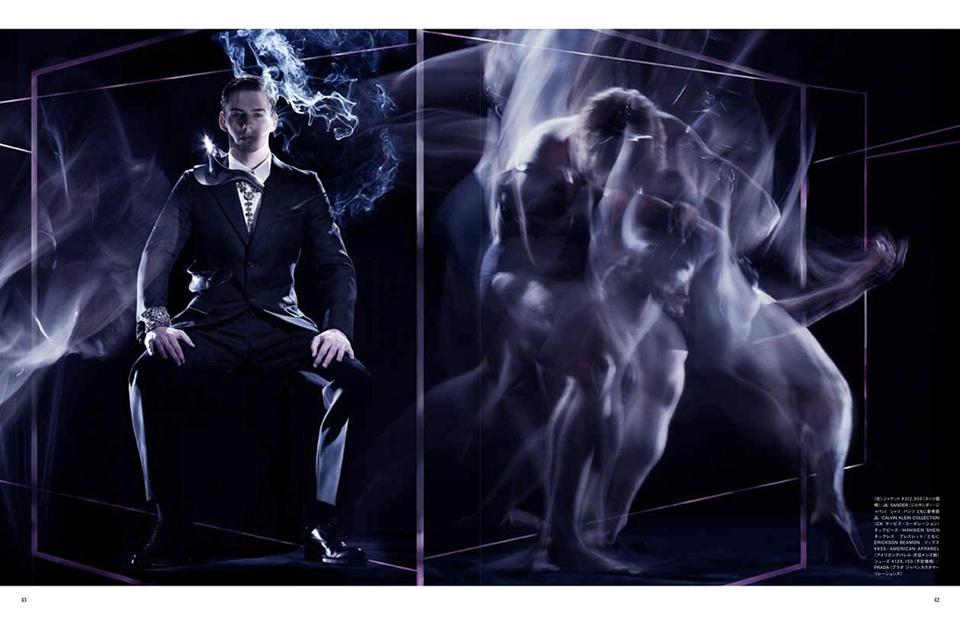 Joe Collier - Mikkel Jensen - Otto Pierce @ Vogue Hommes Japan #9 F/W 2012