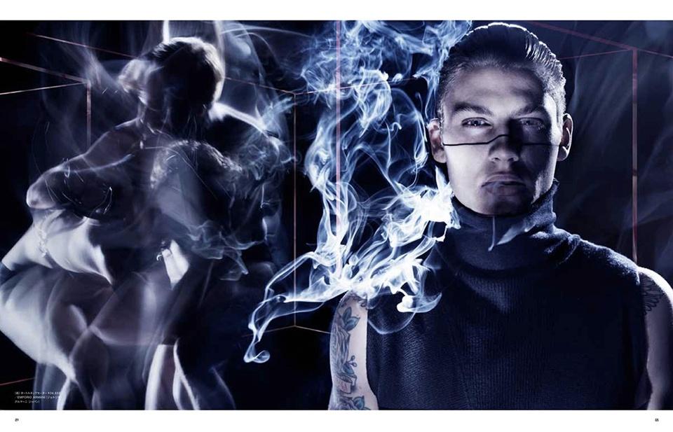 Joe Collier - Mikkel Jensen - Otto Pierce @ Vogue Hommes Japan #9 F/W 2012