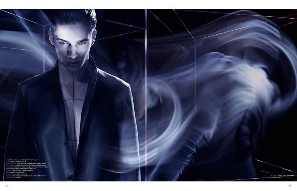 Joe Collier - Mikkel Jensen - Otto Pierce @ Vogue Hommes Japan #9 F/W 2012