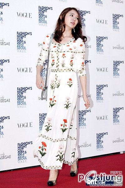 ยุนฮึนเฮ งาน Vogue Fashion's Night Out, VFNO น่ารักมาก