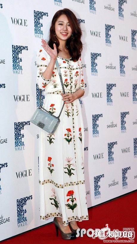 ยุนฮึนเฮ งาน Vogue Fashion's Night Out, VFNO น่ารักมาก