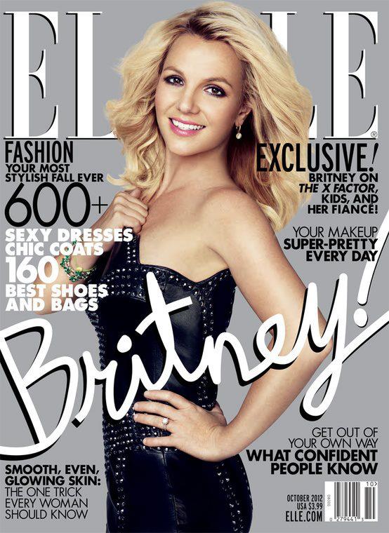 Britney & Jason on Elle Magazine (October)