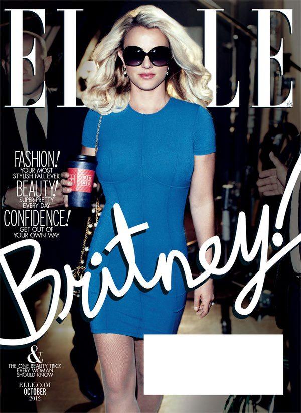 Britney & Jason on Elle Magazine (October)
