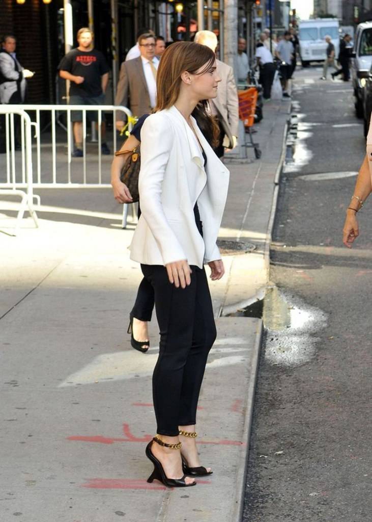 Emma Watson @ The Late Show with David Letterman
