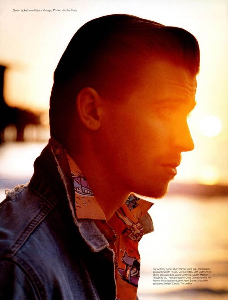 Garrett Hedlund @ ANOTHER MAN S/S 2012