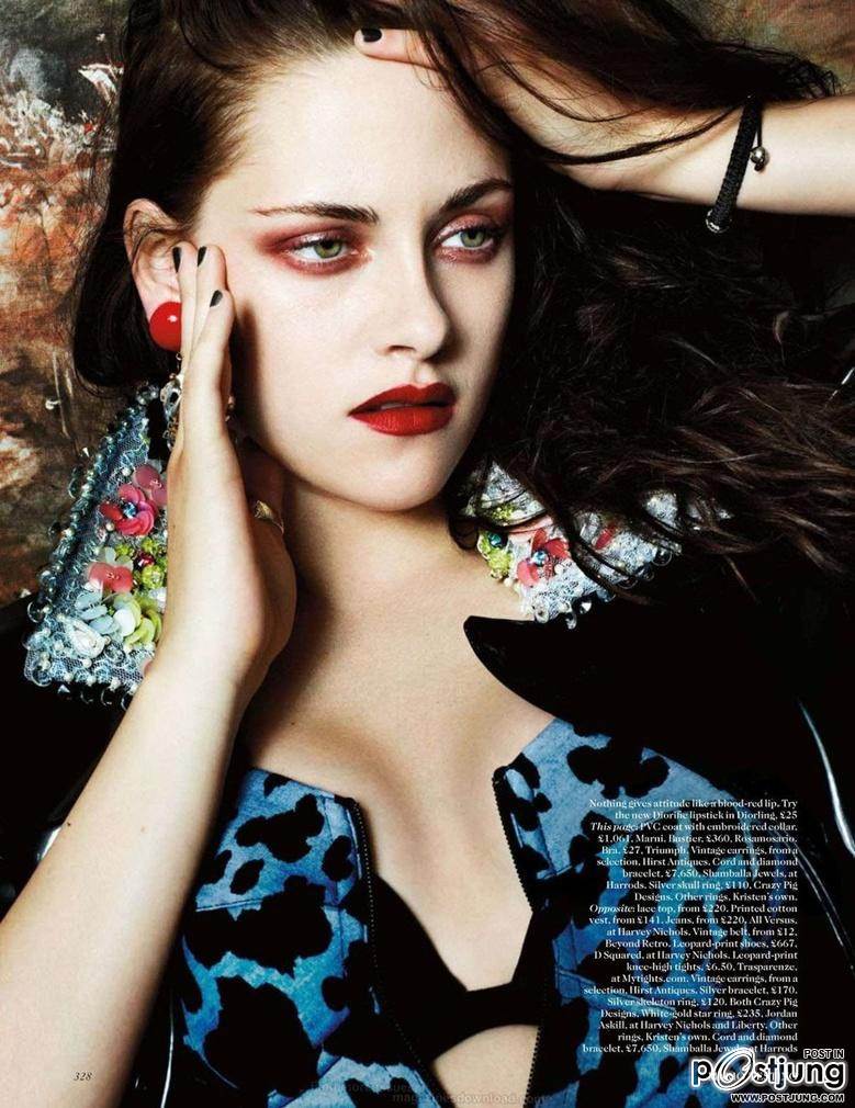 Kristen Stewart @ Vogue UK October 2012