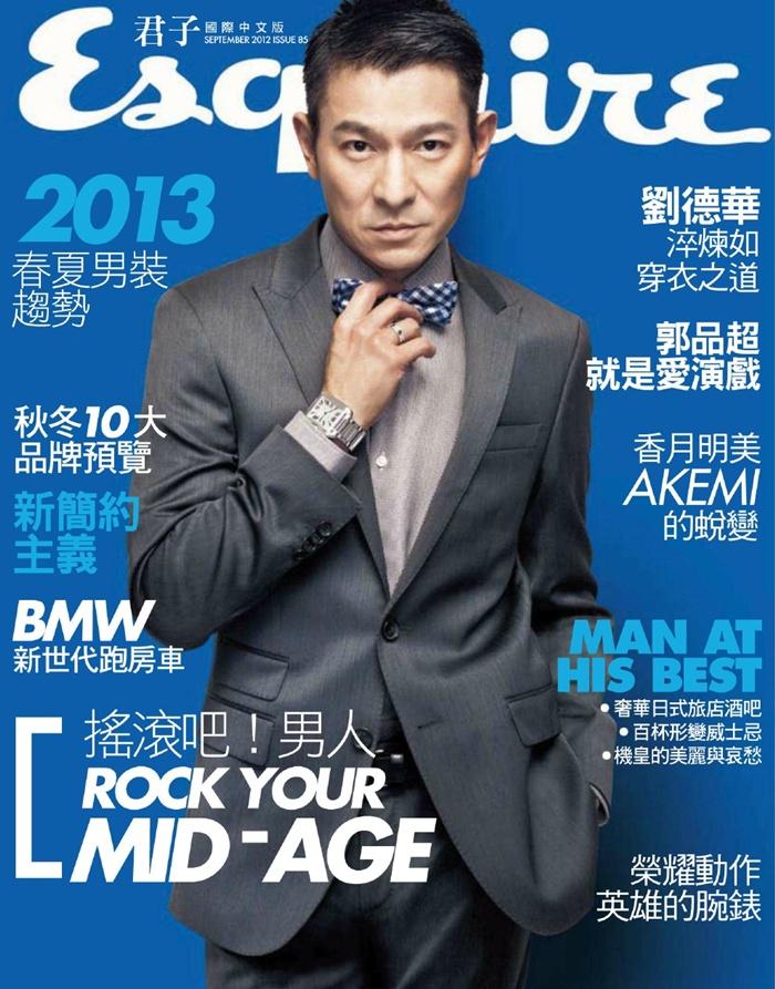 Andy Lau @ Еsquirе Taiwan September 2012
