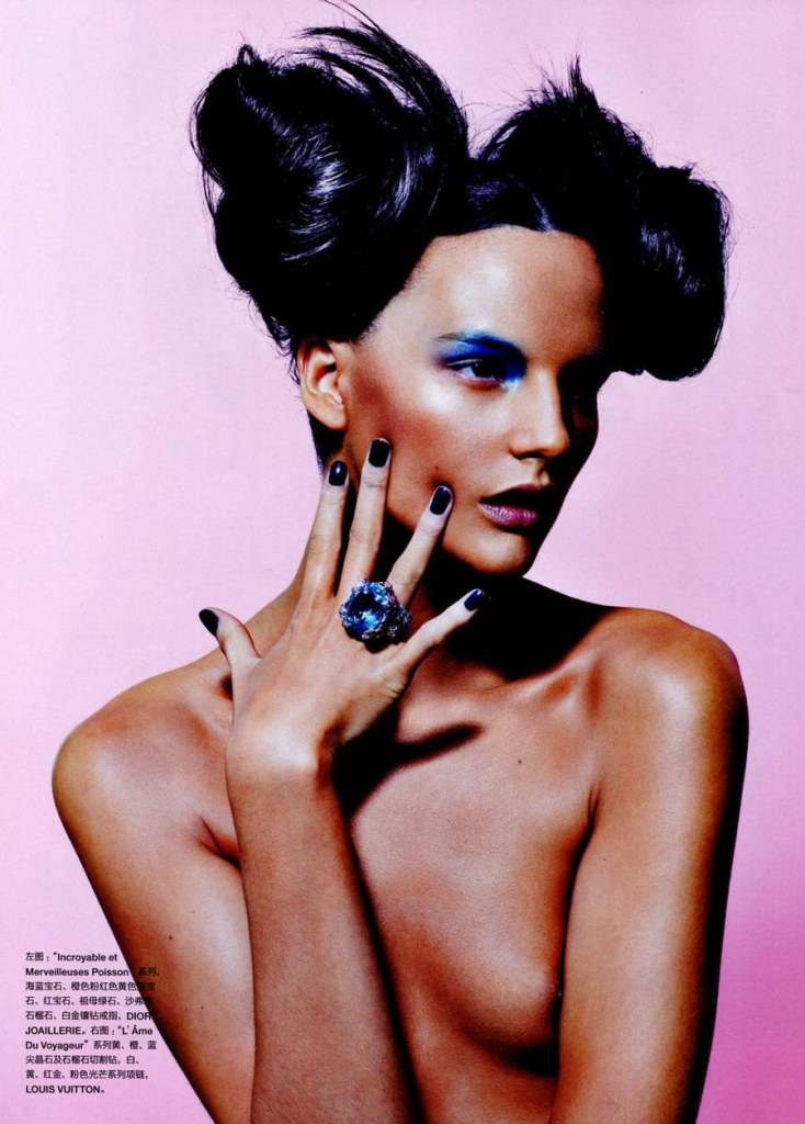 Sara Blomqvist @ Numéro China August 2012