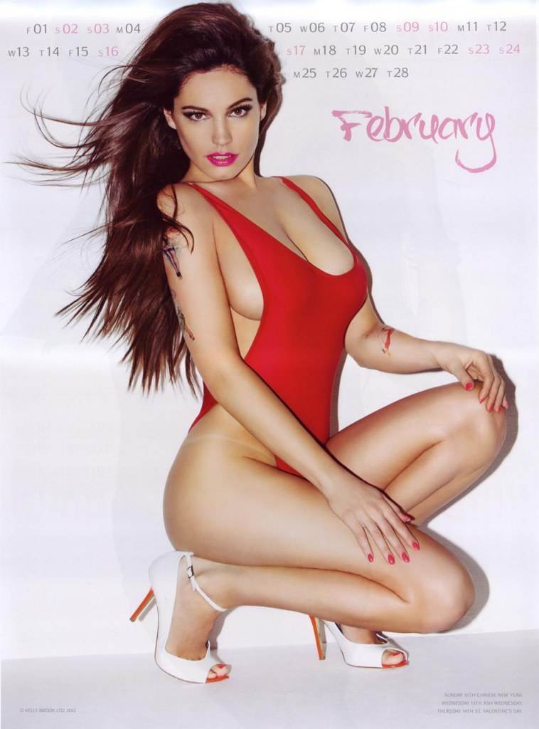 Kelly Brook : Official Calendar 2013