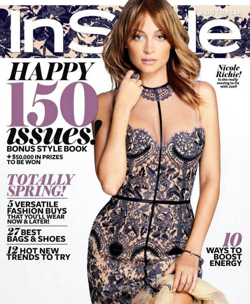 Nicole Richie @ InStyle Australia September 2012